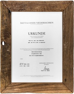 Urkunde Allgemeinmedizin