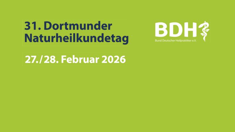 31. Dortmunder Naturheilkundetag